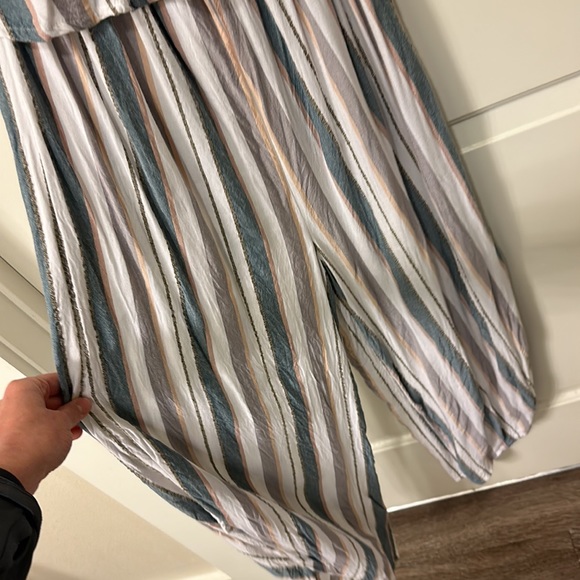 O’Neill size medium multi color strapless jumpsuit - Picture 2 of 4